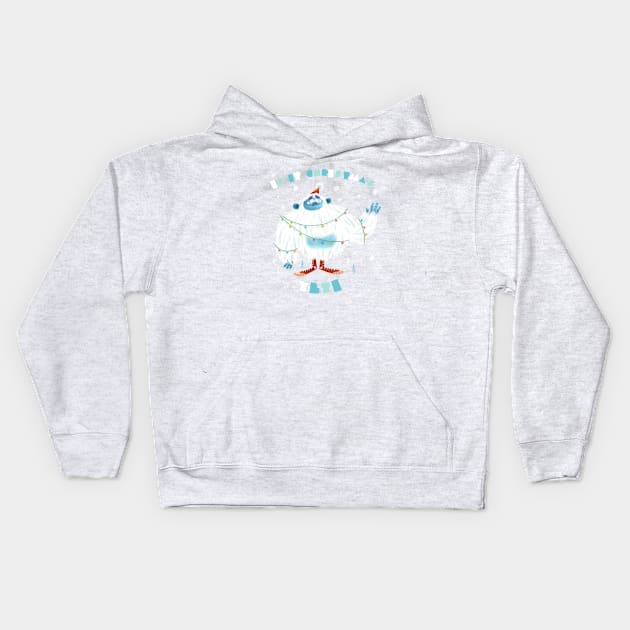 Is it christmas yeti. Kids Hoodie by Geeksarecool